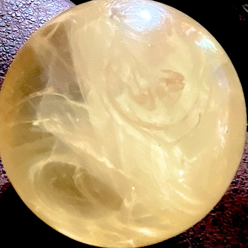 Clear, white, off white, 3” Shooter Marble